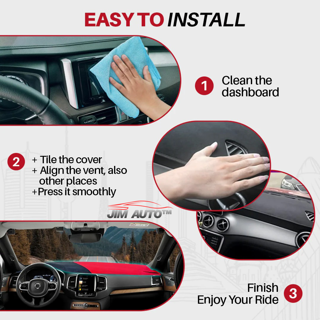Jim Auto™ - Dashboard Mat Cover For Car
