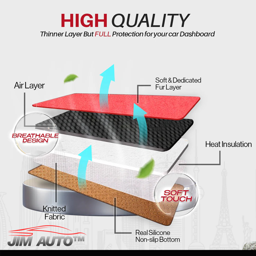 Jim Auto™ - Dashboard Mat Cover For Car